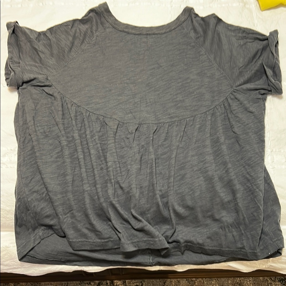 Casual Gray Women's Top
